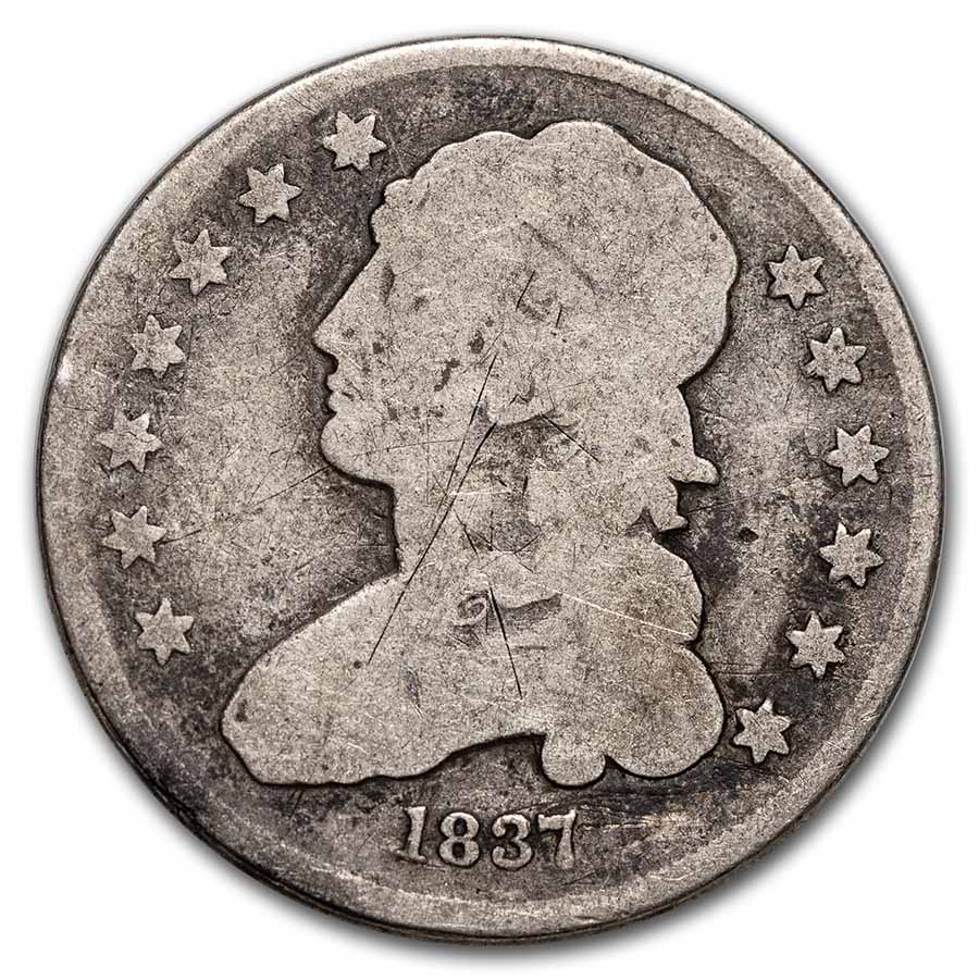 1831-1838 Capped Bust Quarter Avg Circ