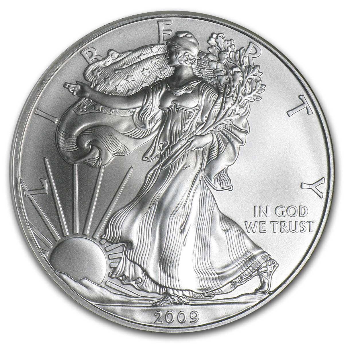 2009 American Silver Eagle MS-69 NGC (Early Release)