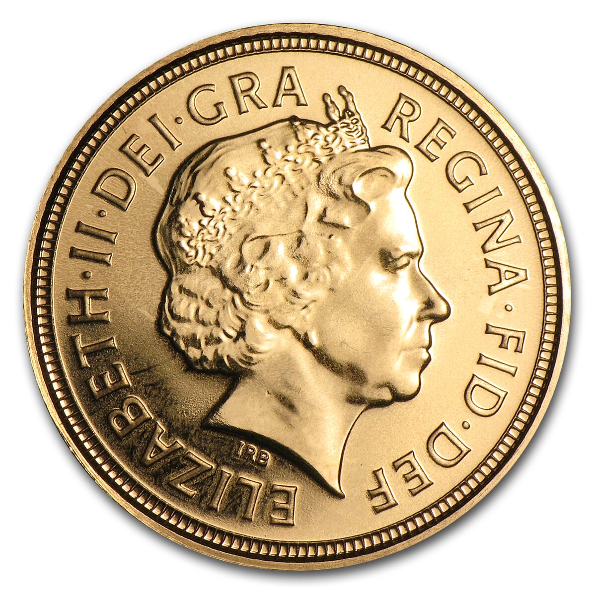 2000-2012 Great Britain Gold 1/2 Sovereign BU