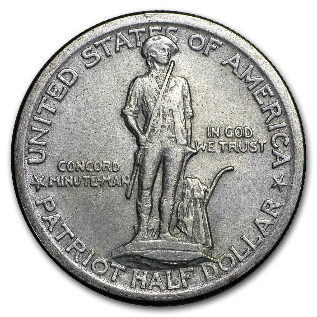 1925 Lexington-Concord Sesquicentennial Half Avg Circ