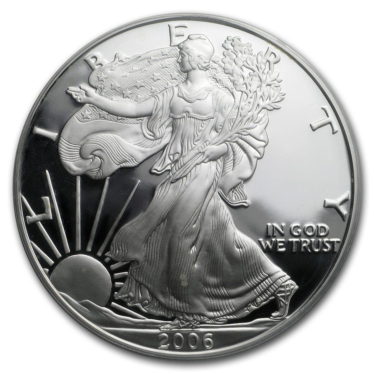 2006-W Proof American Silver Eagle PR-69 PCGS (FS)