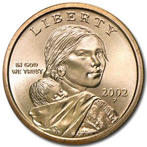 2002-P Sacagawea Dollar BU
