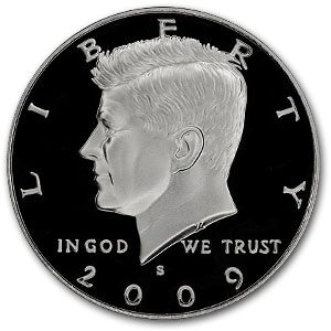 2009-S Kennedy Half Dollar Gem Proof