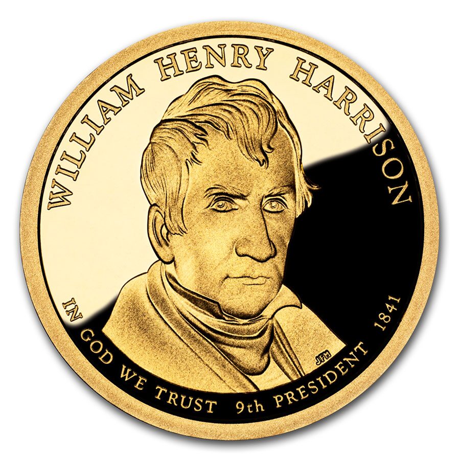 2009-S William Harrison Presidential Dollar Proof