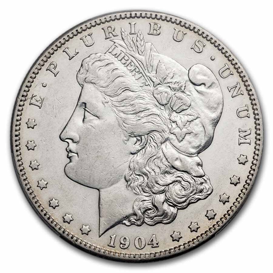 1904-S Morgan Dollar AU-50 PCGS