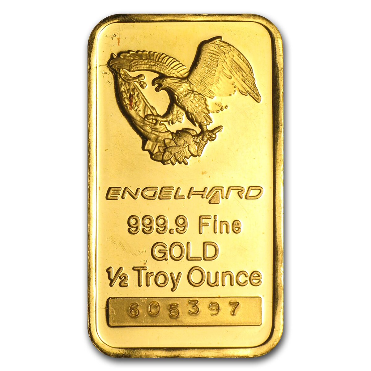1/2 oz Gold Bar - Engelhard