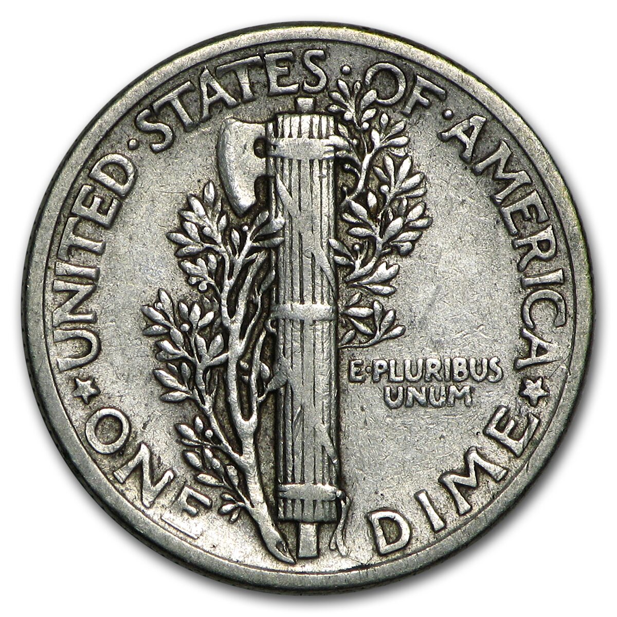 1942/41 Mercury Dime VF