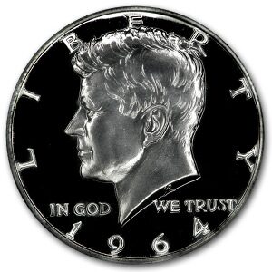 1964 Kennedy Half Dollar PR-68 PCGS