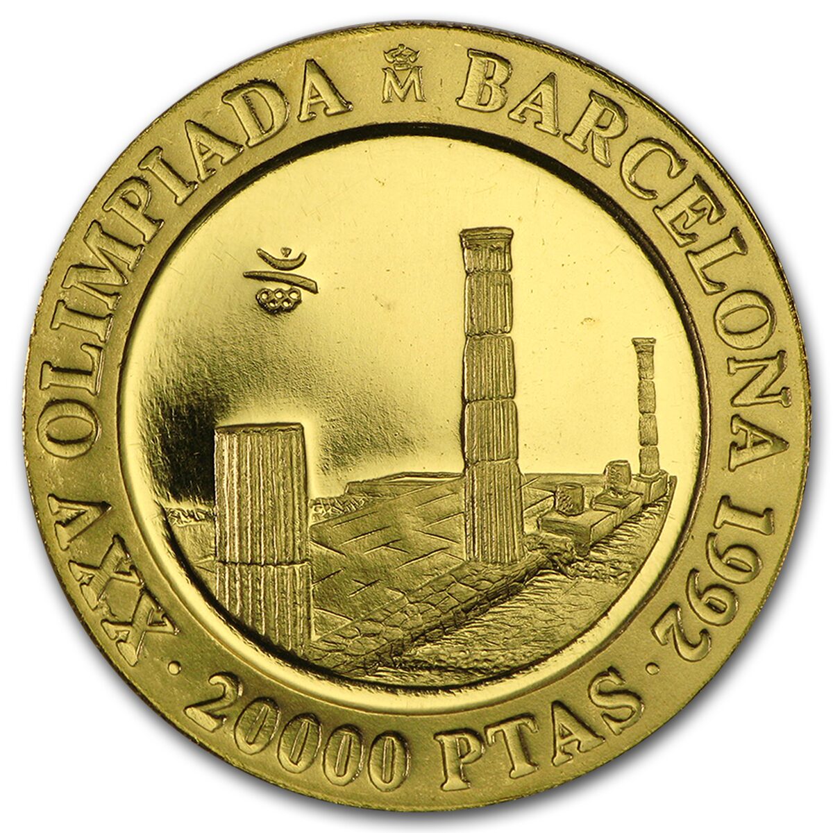 Spain Gold 20,000 Pesetas Olympics BU/Proof (Random)