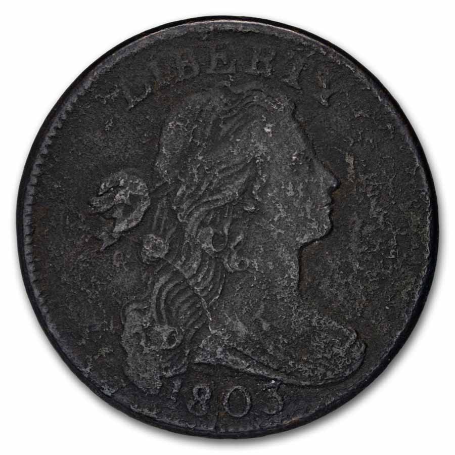 1803 Large Cent Sm Date/Lg Fraction VF-35 Details
