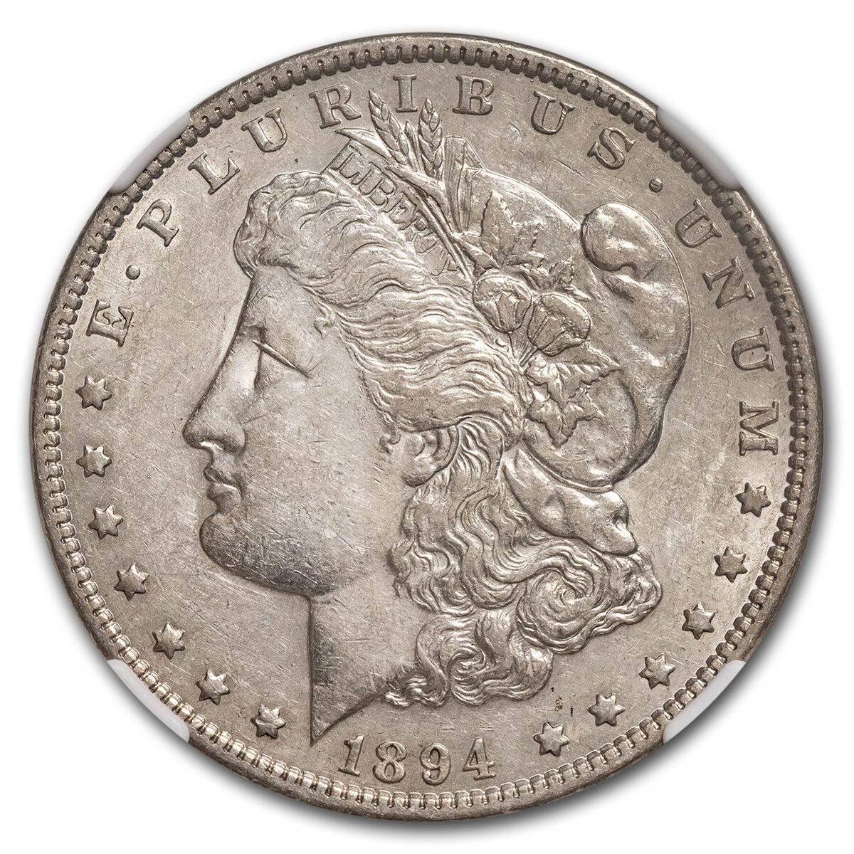1894 Morgan Dollar AU-50 NGC