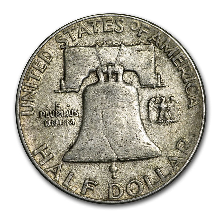 1955 Franklin Half Dollar XF (Bugs Bunny Variety)