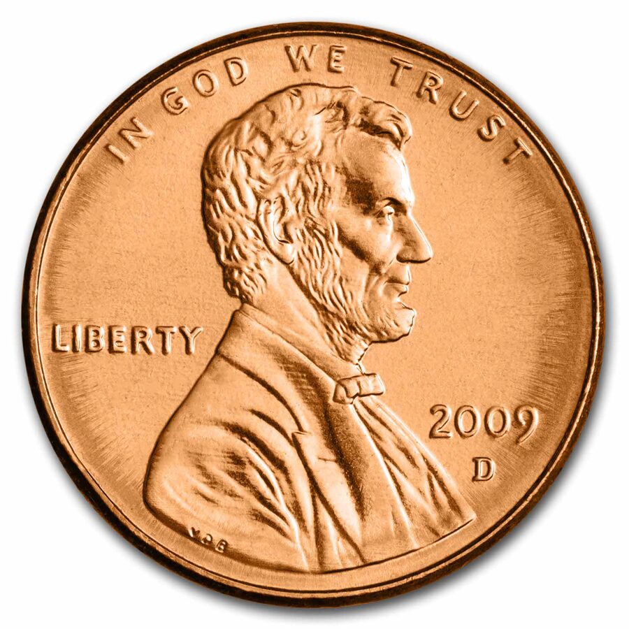 2009-D Lincoln Cent Professional Life BU (Red)