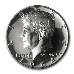 1964 Kennedy Half Dollar PR-69 PCGS
