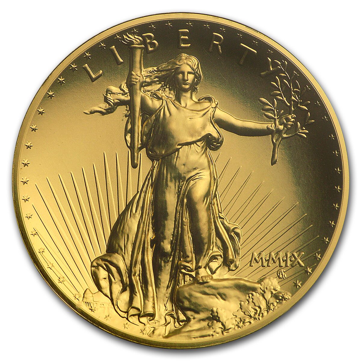 2009 Ultra High Relief Gold Double Eagle MS-70 NGC (Gold Label)