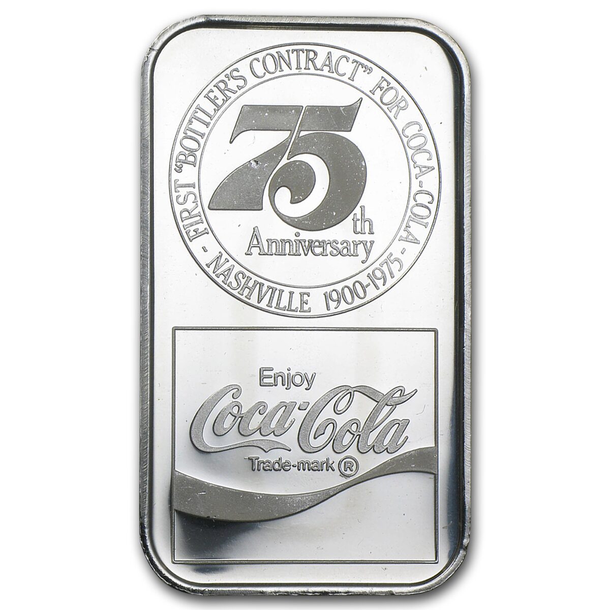 1 oz Silver Bar - Coca Cola (Nashville, TN)