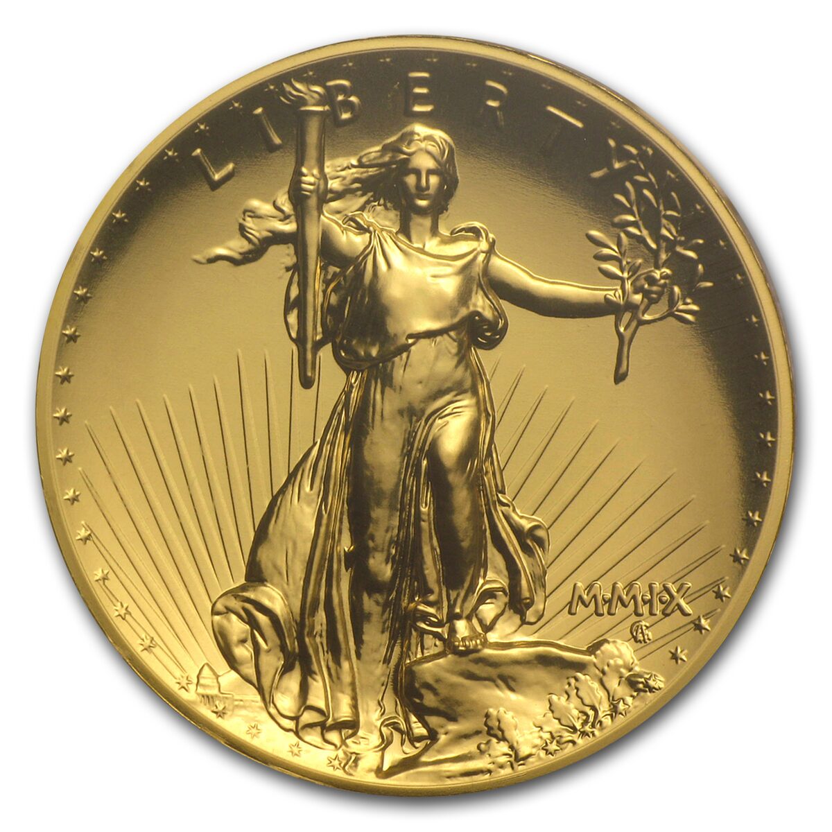 2009 Ultra High Relief Double Eagle MS-69 NGC (Gold Label)