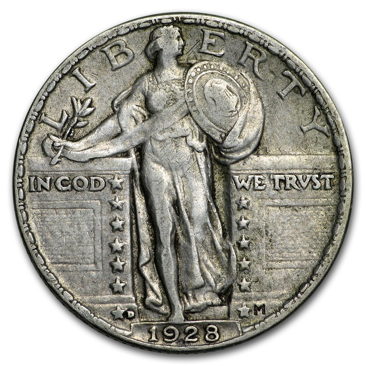 1928-D Standing Liberty Quarter VF