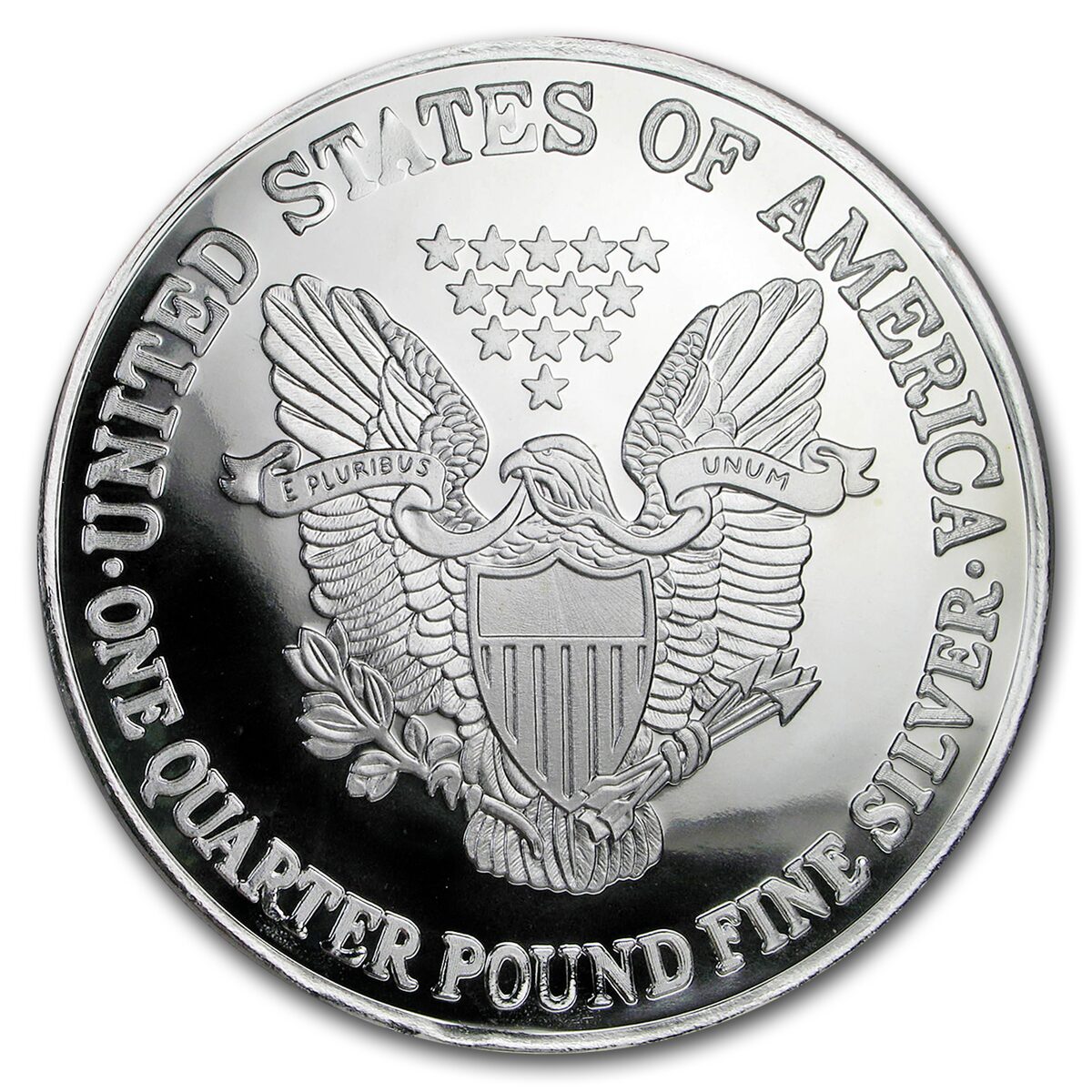 4 oz Silver Round - 2010 Silver Eagle (w/Box & COA)