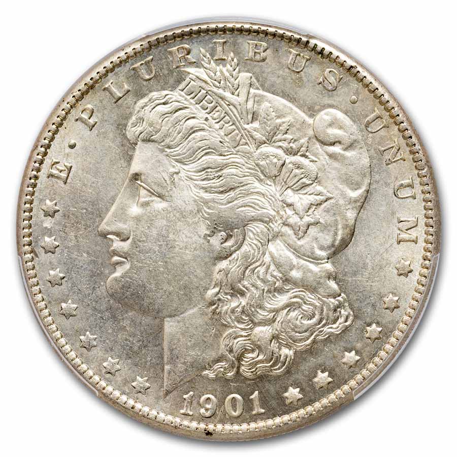 1901-S Morgan Dollar AU-55 PCGS