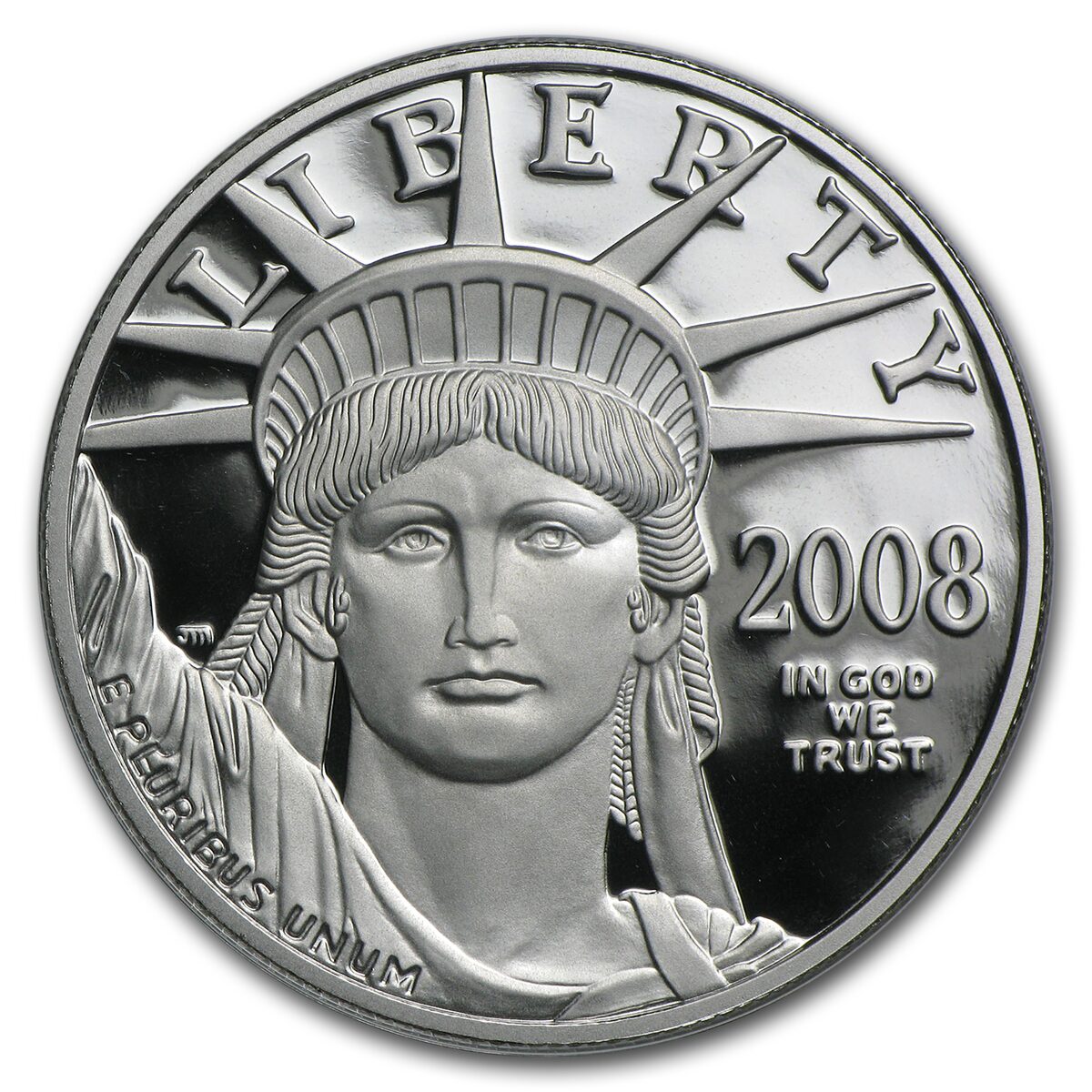 2008-W 1 oz Proof American Platinum Eagle (w/Box & COA)