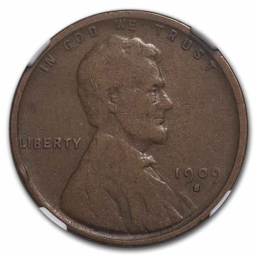1909-S VDB Lincoln Cent VG-8 NGC