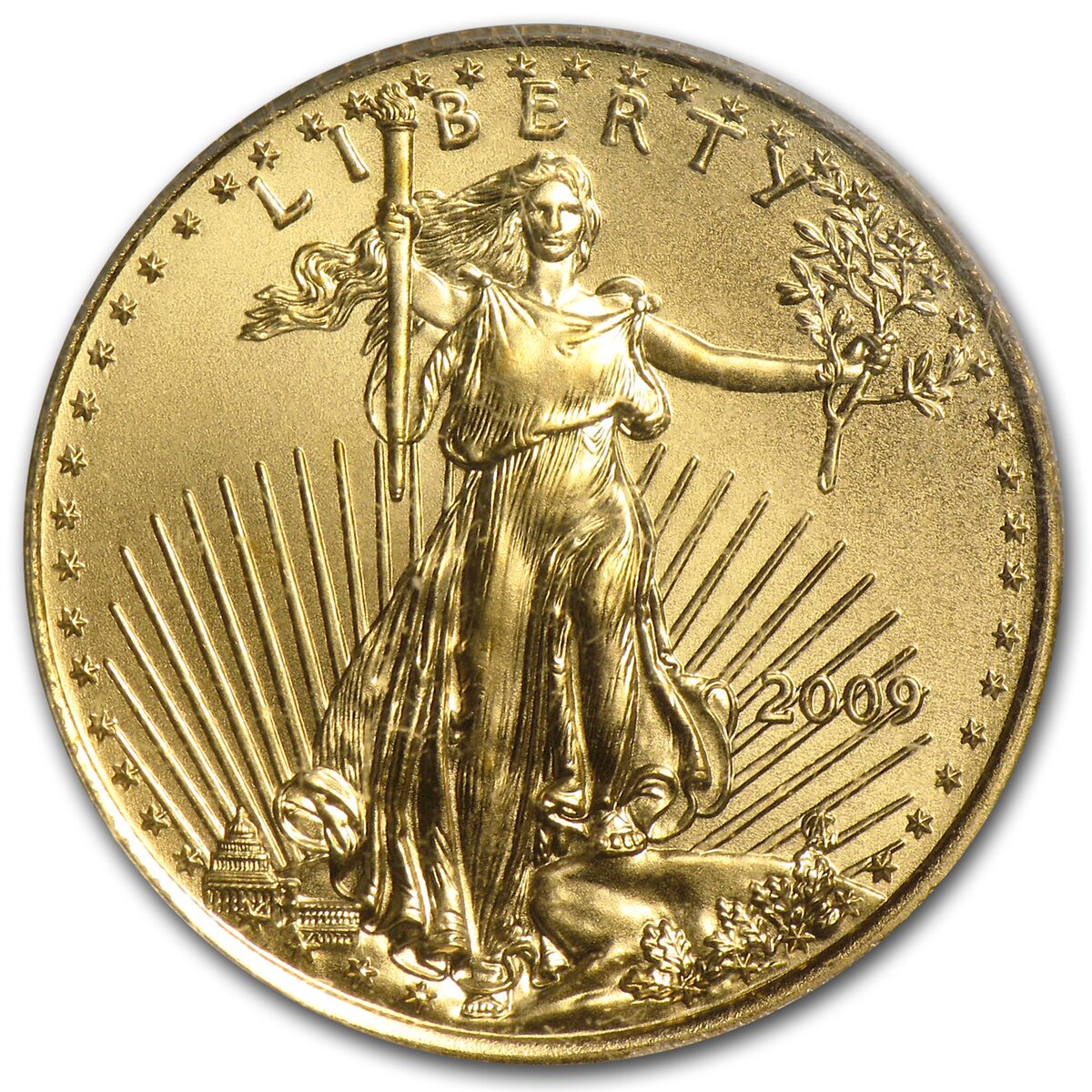 2009 1/4 oz American Gold Eagle MS-70 PCGS (FirstStrike®)