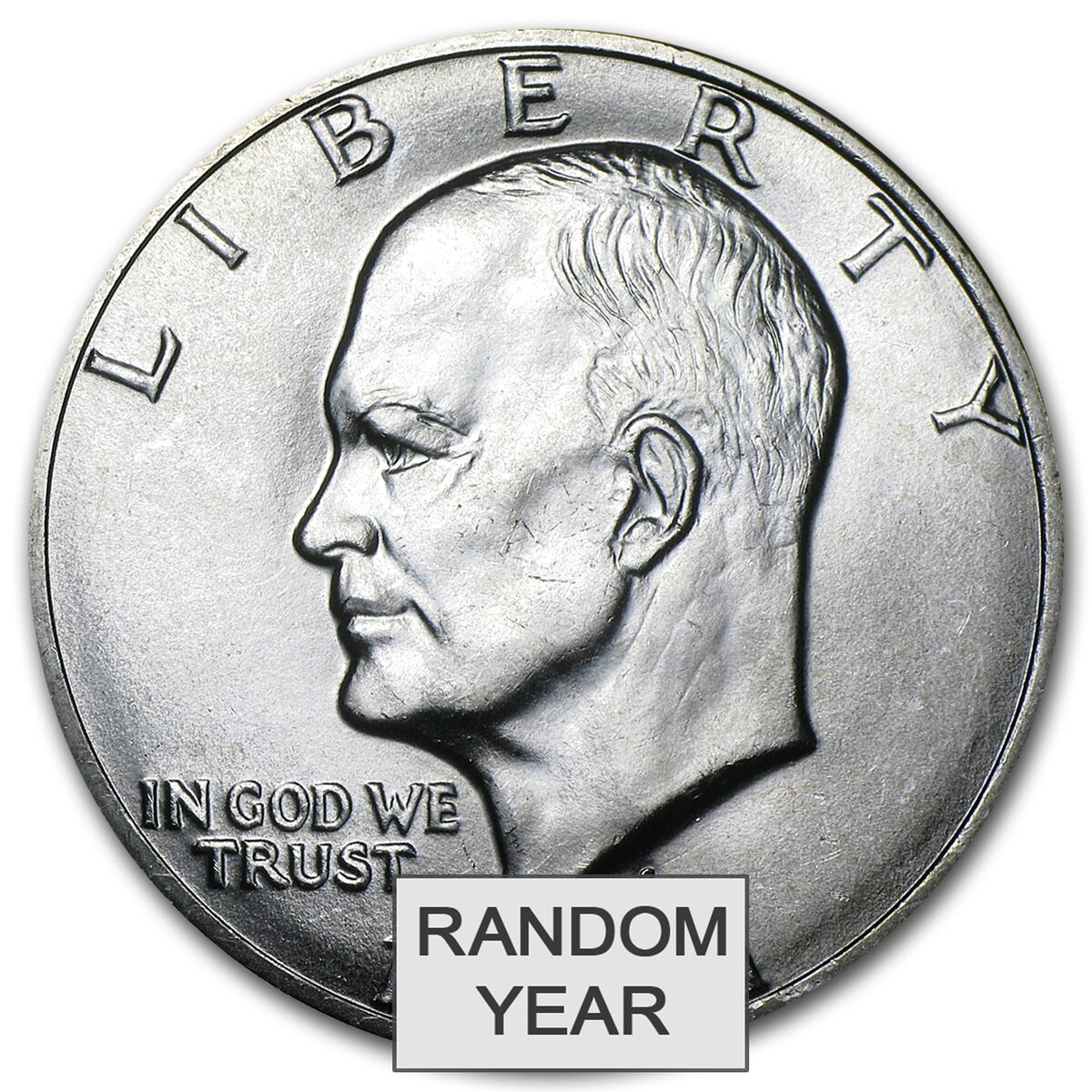 1971-1976 40% Silver Eisenhower Dollar BU