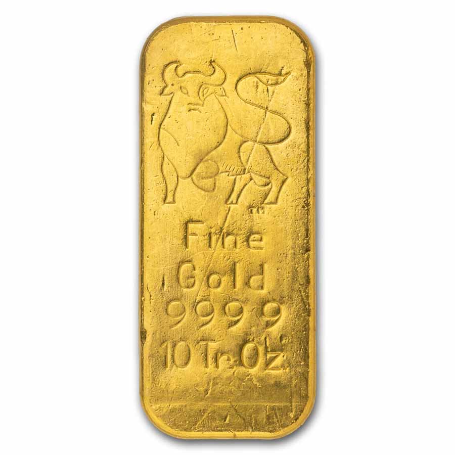 10 oz Gold Bar - Merrill Lynch