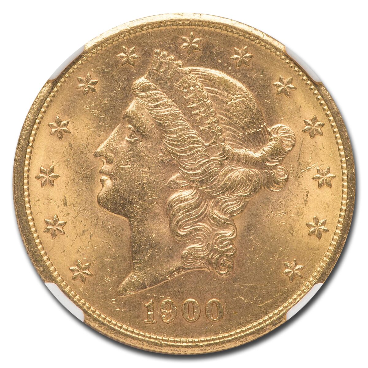 1900-S $20 Liberty Gold Double Eagle MS-63 NGC