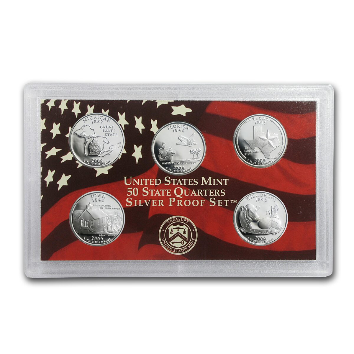 90% Silver Statehood/ATB Quarter Proof Sets (Random Years)
