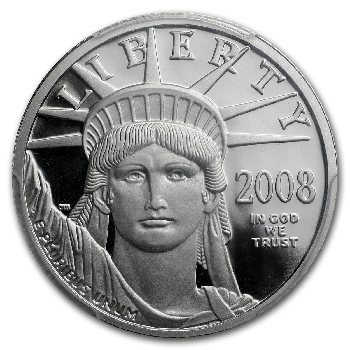 2008-W 1/4 oz Proof American Platinum Eagle PR-69 PCGS