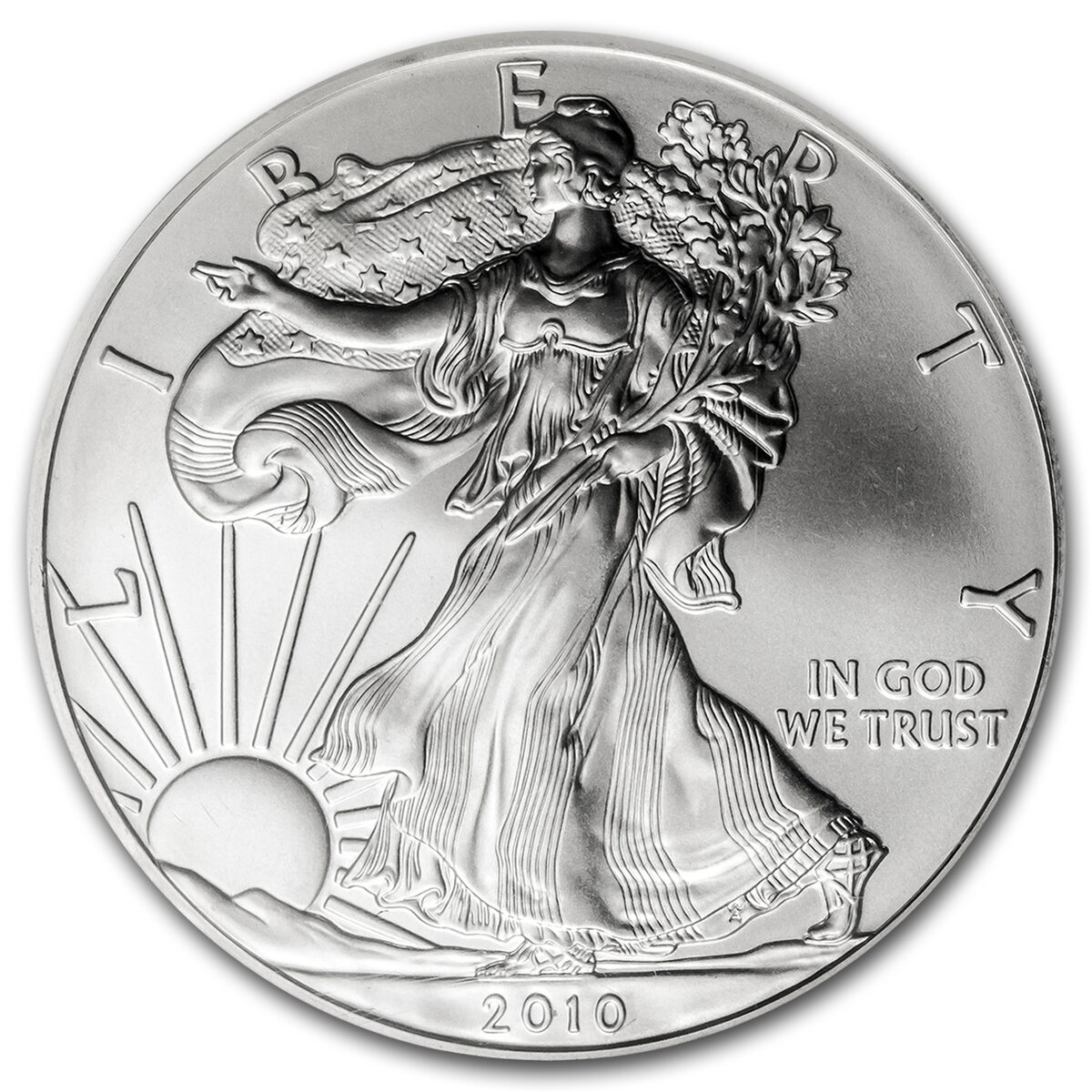 2010 American Silver Eagle MS-69 NGC (Early Release, Blue Label)