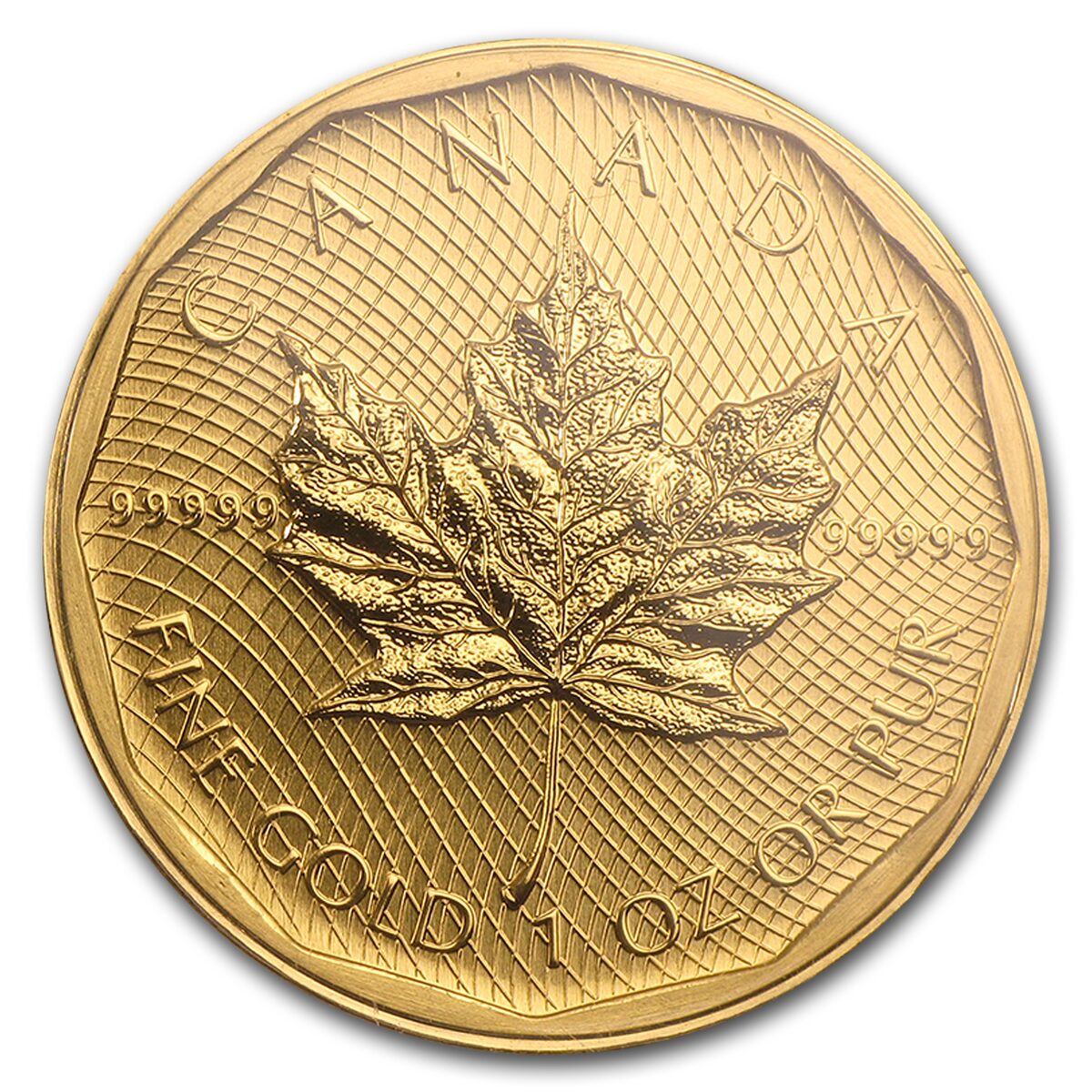 2009 Canada 1 oz Gold Maple Leaf .99999 BU (w/Assay Card)