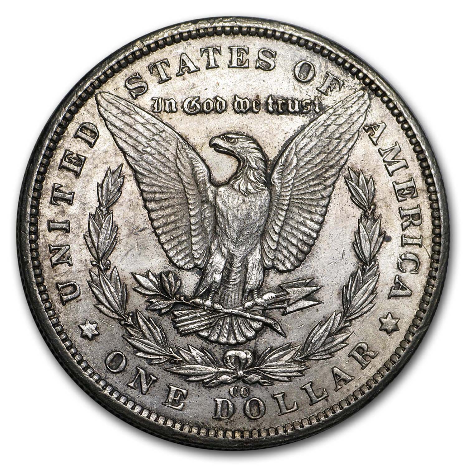 1881-CC Morgan Dollar AU