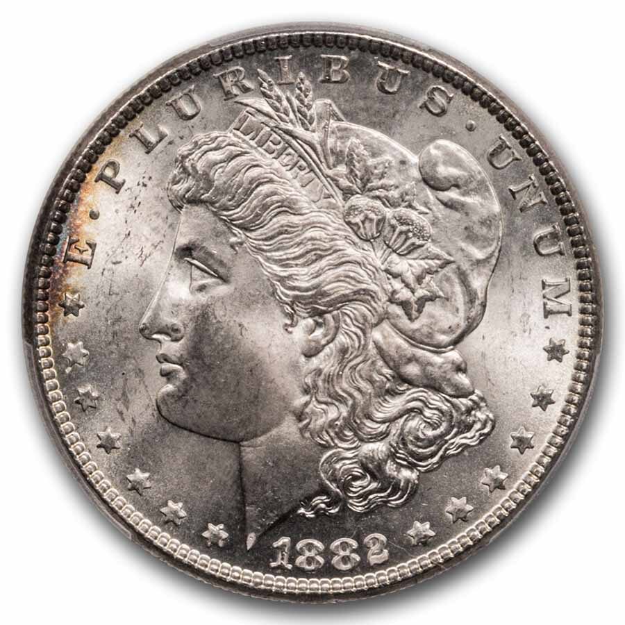 1882 Morgan Dollar MS-66 PCGS
