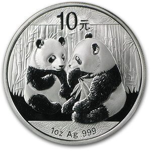 2009 China 1 oz Silver Panda MS-70 PCGS