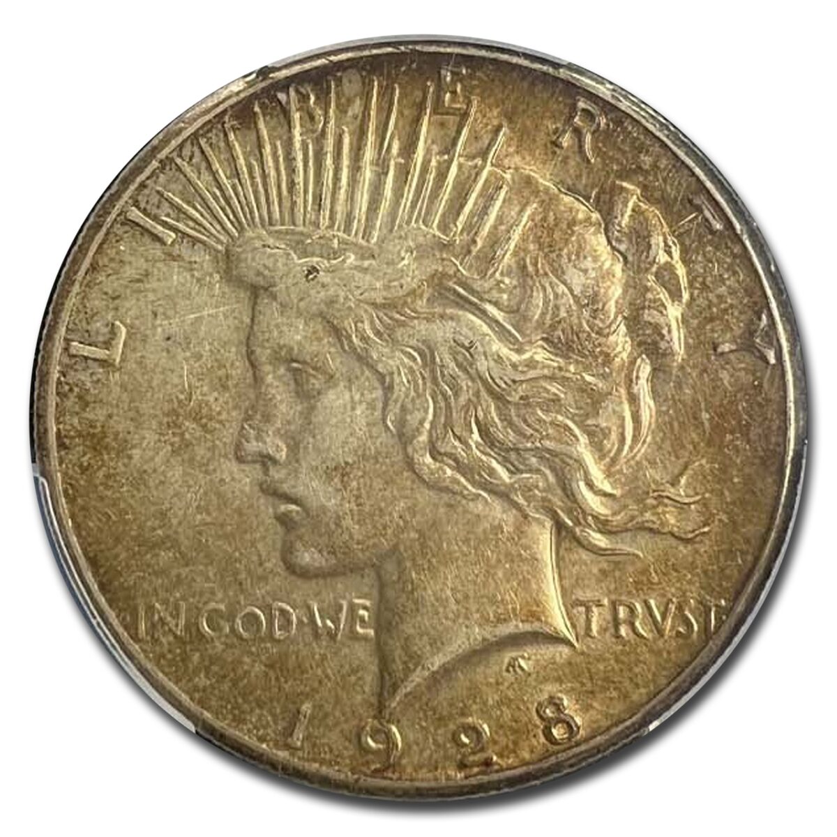 1928 Peace Dollar XF-45 PCGS