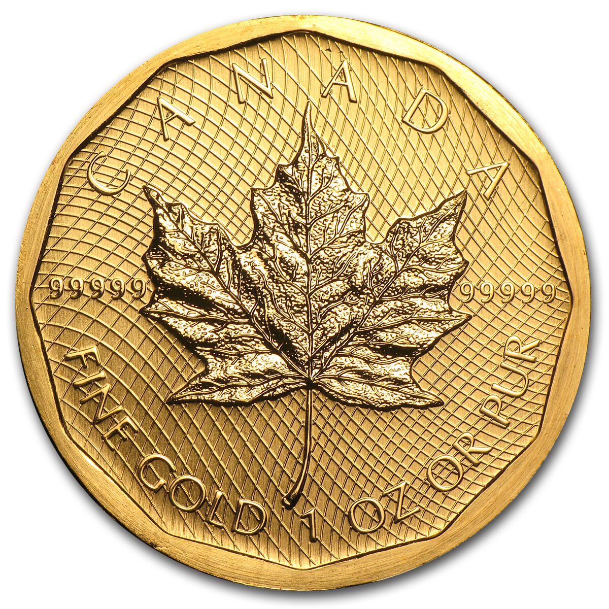 2009 Canada 1 oz Gold Maple Leaf .99999 BU (No Assay)
