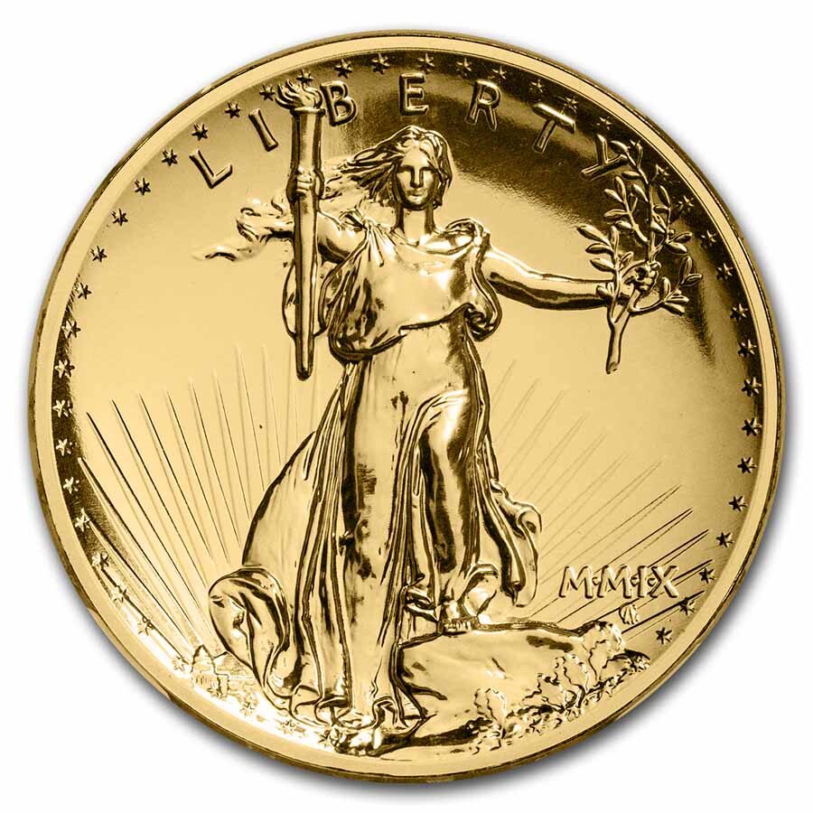 2009 (MMIX) Ultra High Relief Gold Double Eagle MS-70 PL NGC