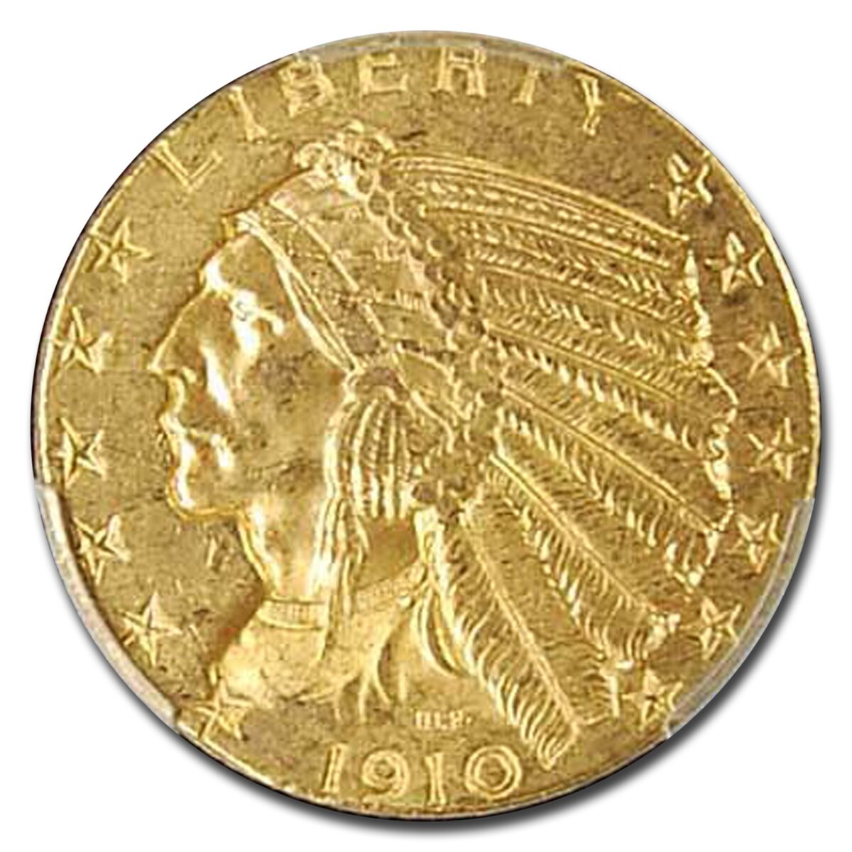 1910 $5 Indian Gold Half Eagle MS-63 PCGS
