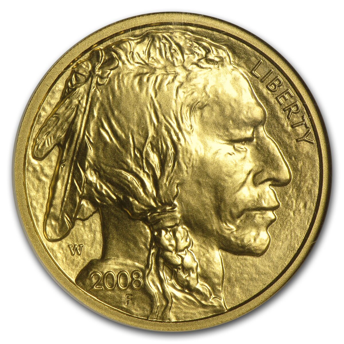 2008-W 1/4 oz Gold Buffalo MS-69 NGC (Early Releases)