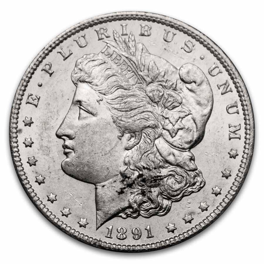 1891-CC Morgan Dollar MS-62 NGC (GSA)