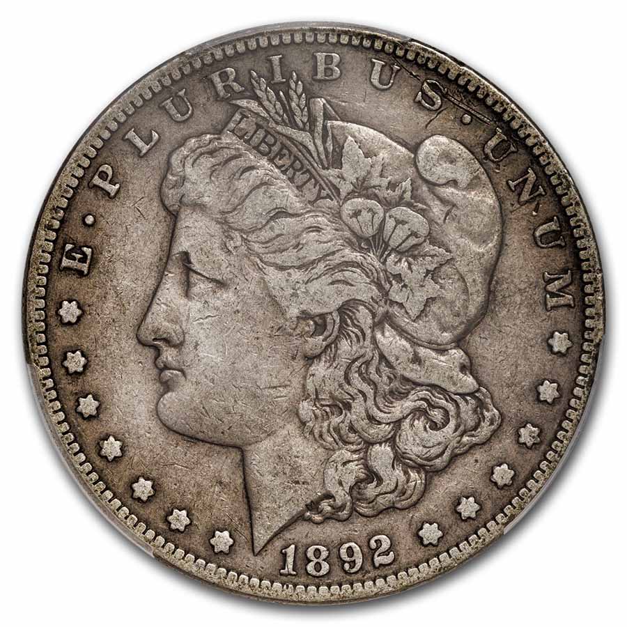 1892-S Morgan Dollar VF-20 PCGS