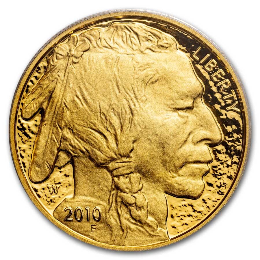2010-W 1 oz Proof Gold Buffalo PR-70 PCGS (FirstStrike®)