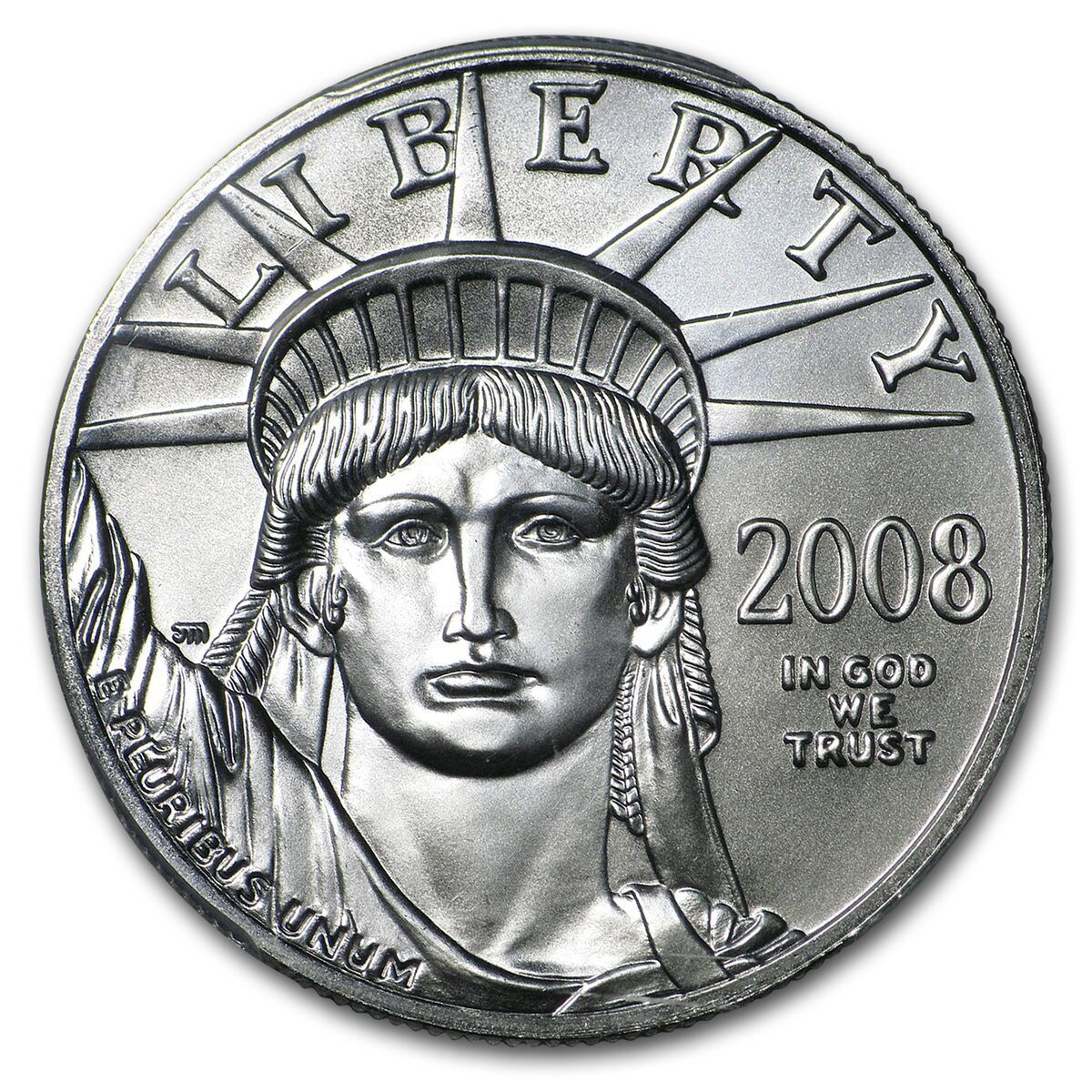 2008 1 oz American Platinum Eagle MS-69 PCGS