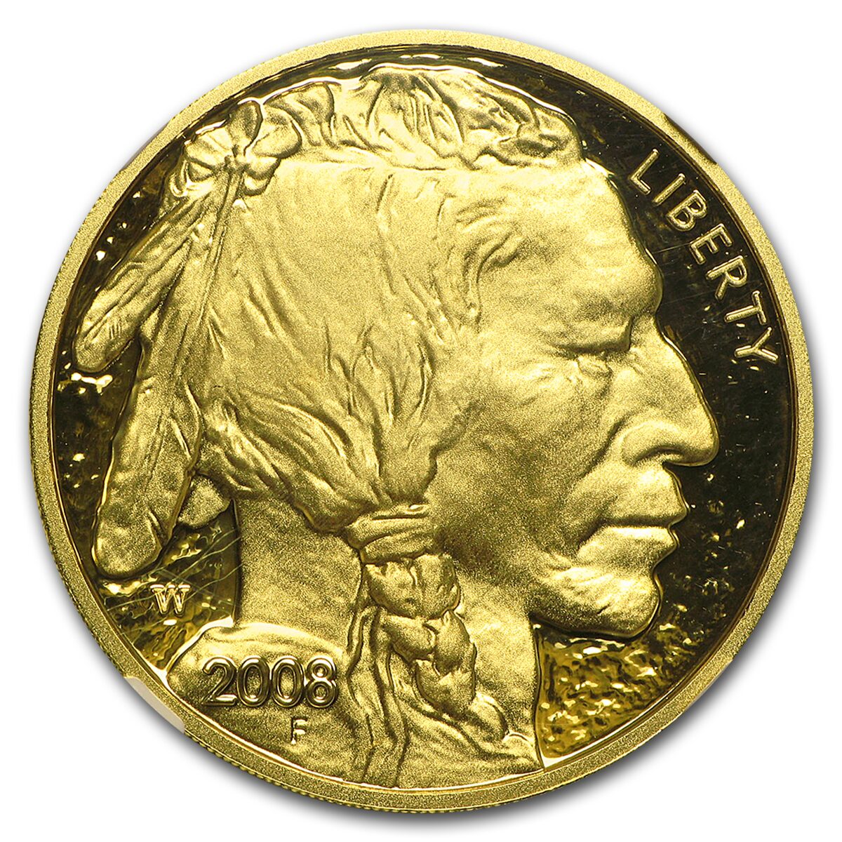 2008-W 1/2 oz Proof Gold Buffalo PF-70 NGC