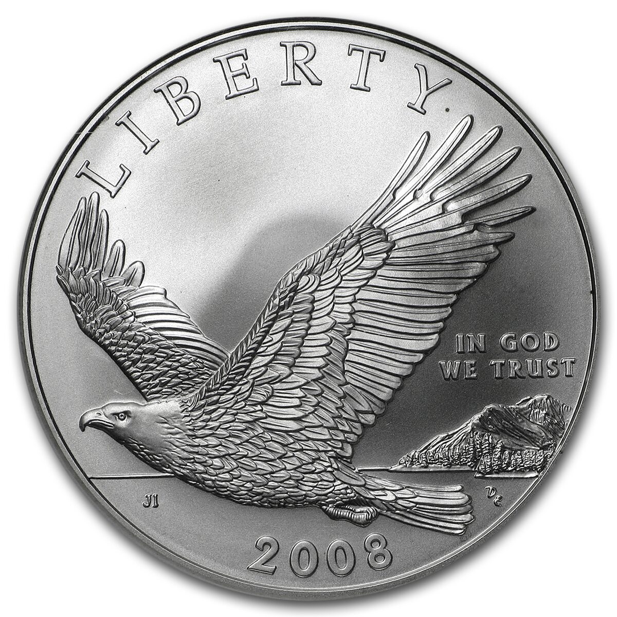 2008-P Bald Eagle $1 Silver Commem MS-69 NGC
