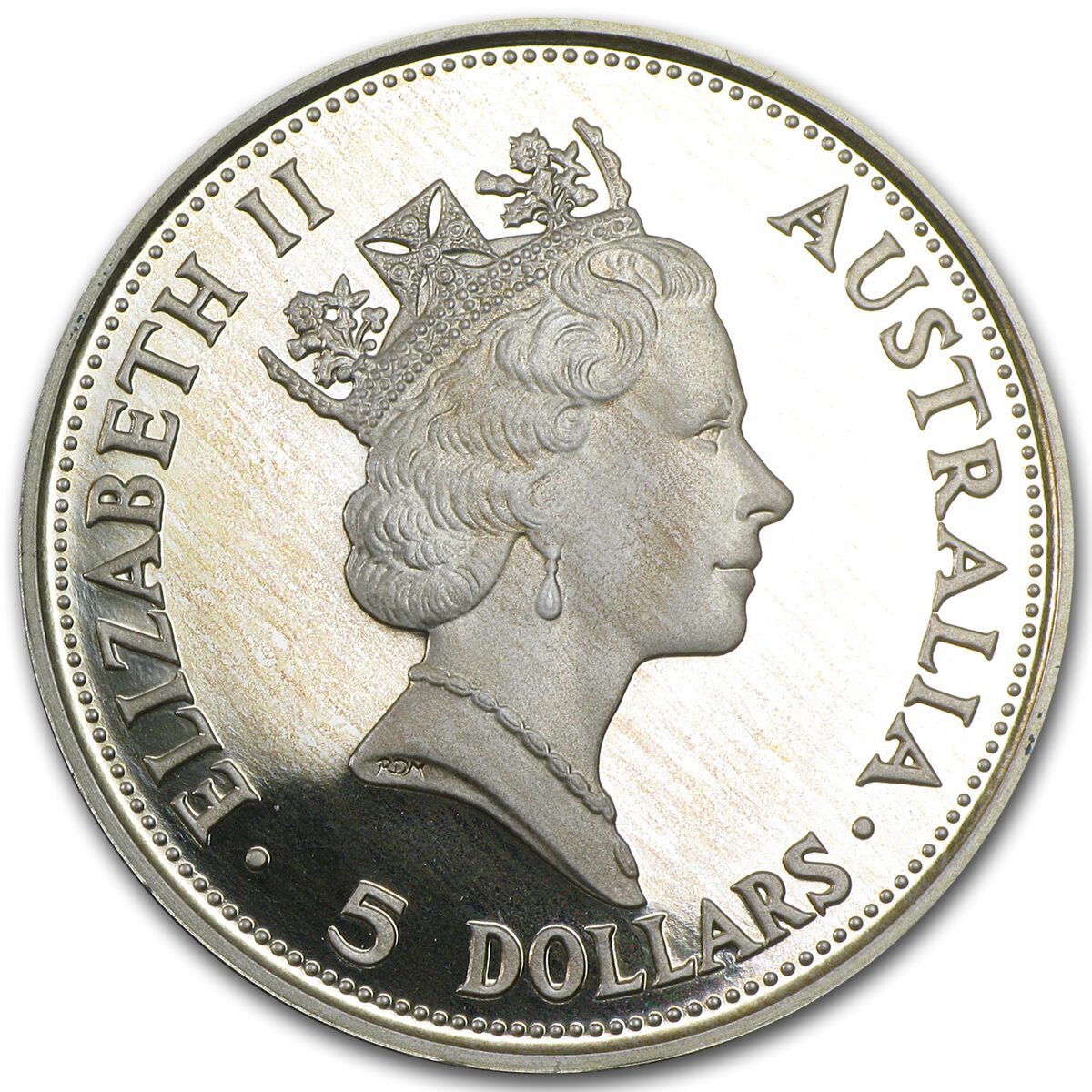 1990 Australia 1 oz Silver Kookaburra Proof