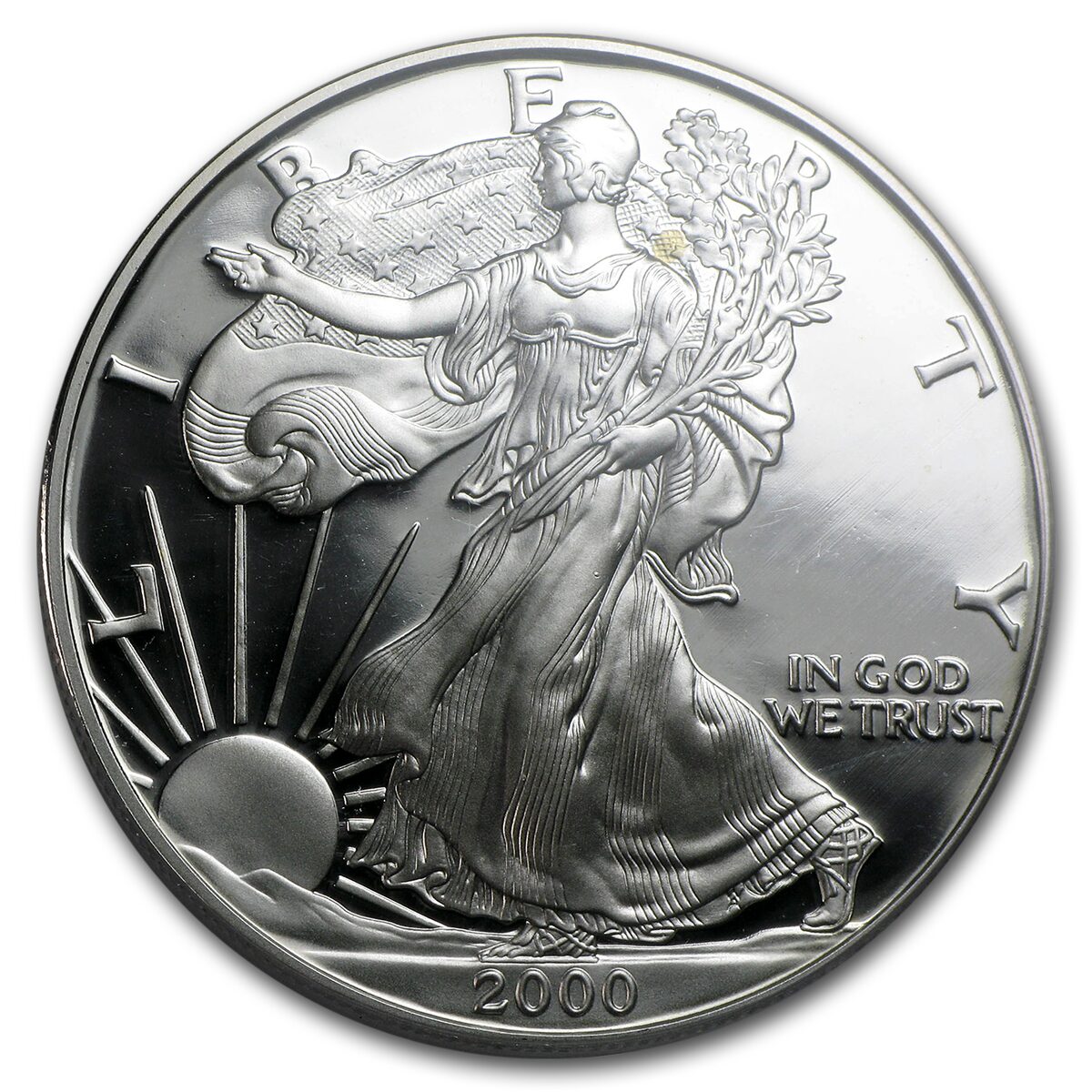 2000-P Proof American Silver Eagle PR-70 PCGS